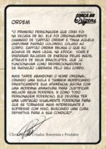Card 1 Origens - O.R.D.E.M. - LIMITADO - Imagem 2