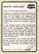 Card 20 Origens - Ministro Herculano – LIMITADO - Imagem 2